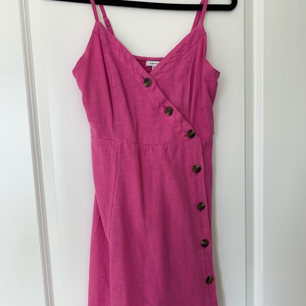 Pink American eagle mini dress